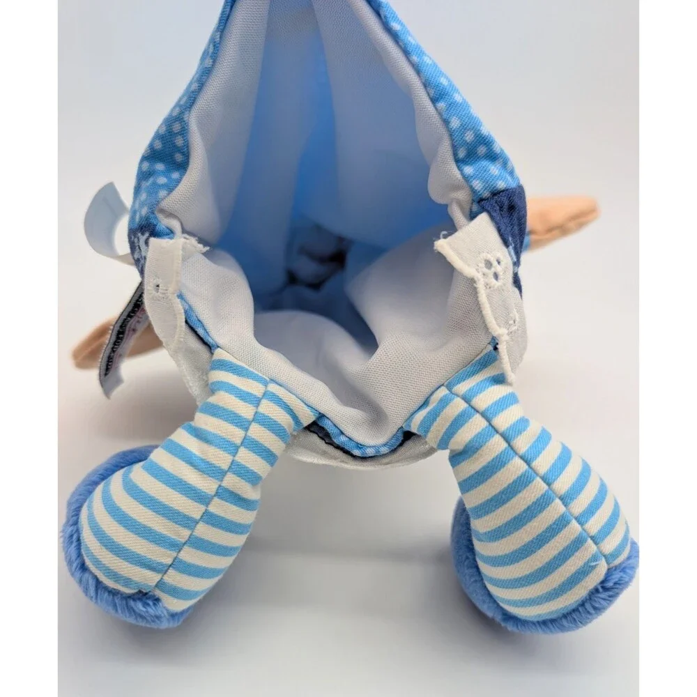 Set Of 2 Sigikid Germany Plush Hand Puppets Man Old Woman Grandma Toys